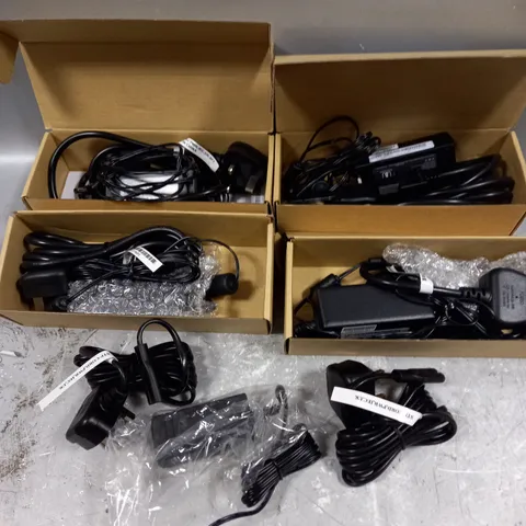 6 X BOXED ASSORTED POWER SUPPLY UNITS 