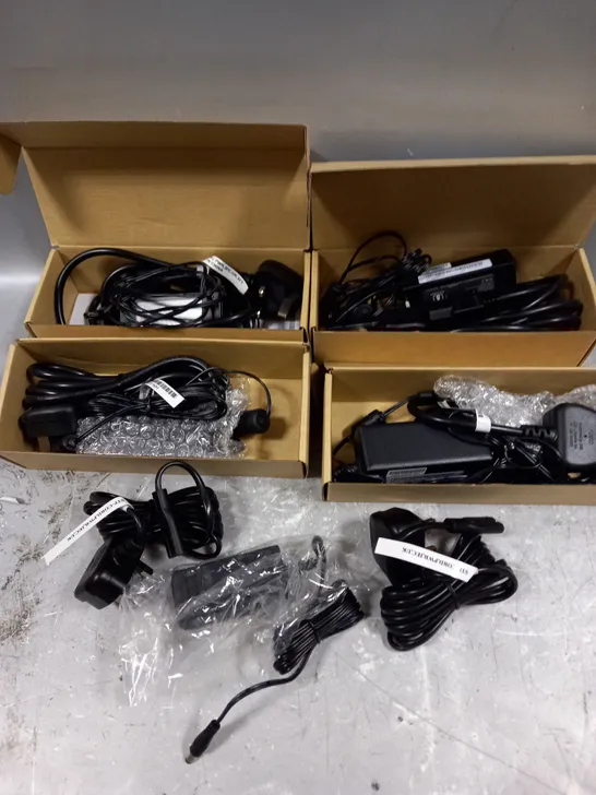 6 X BOXED ASSORTED POWER SUPPLY UNITS 