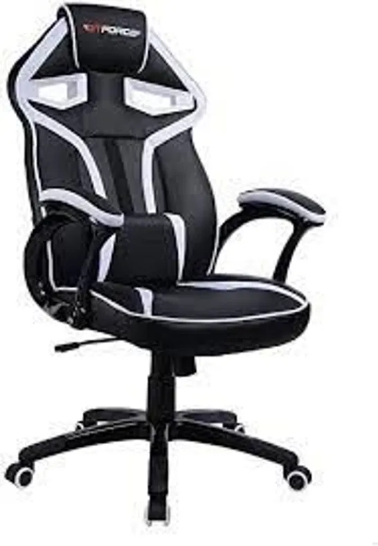 BOXED ROADSTER 1 SPORTS OFFICE CHAIR WHITE