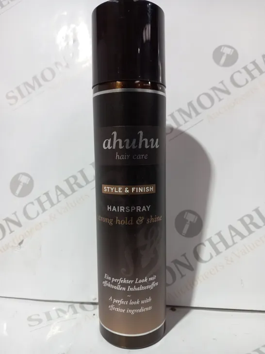 AHUHU STYLE & FINISH HAIRSPRAY STRONG HOLD & SHINE (300ML)