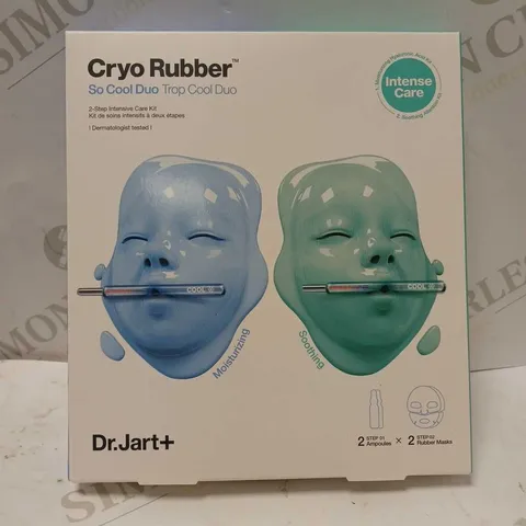 DR.JART + 2 CRYO RUBBER FACE MASKS SO COOL DUO PACK