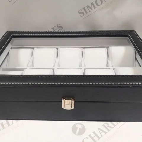 XENICA TRADING COLLECTORS 10 SLOT WATCH BOX