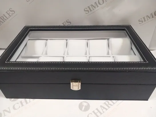 XENICA TRADING COLLECTORS 10 SLOT WATCH BOX