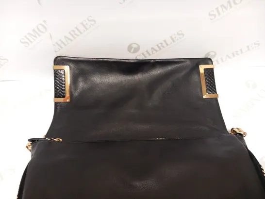 JIMMY CHOO BLACK ALLY BAG