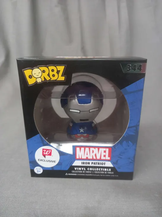 FUNKO DORBZ IRON PATRIOT VINYL COLLECTIBLE - 344