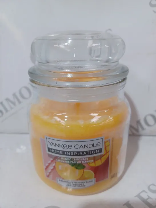 SCENTED YANKEE CANDLE - MANGO LEMONADE