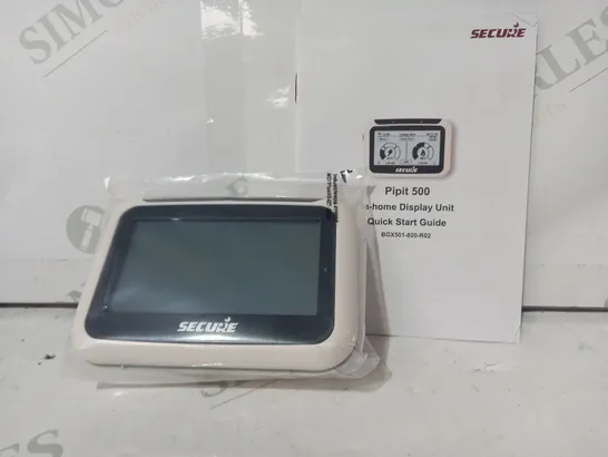 SECURE PIPIT 500 IN HOME ENERGY DISPLAY