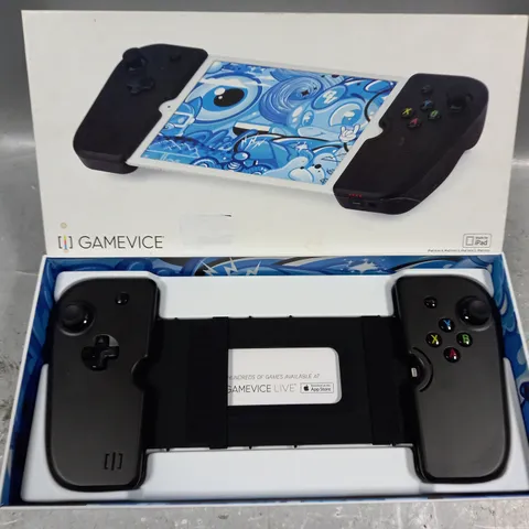 BOXED GAMEVICE DEVICE CONTROLLER MAD FOR IPAD