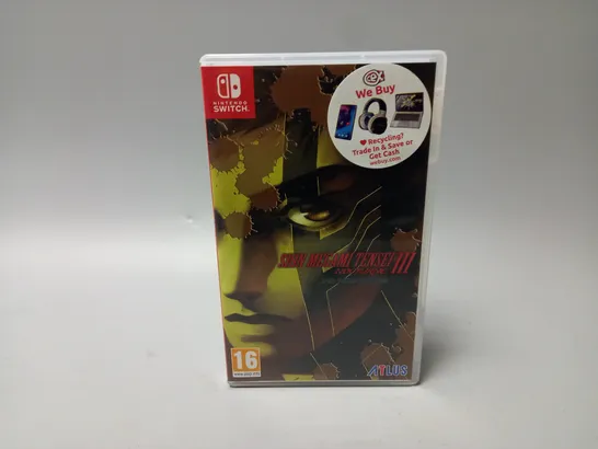 BOXED SHIN MEGAMI TENSEI III HD REMASTER (NINTENDO SWITCH)