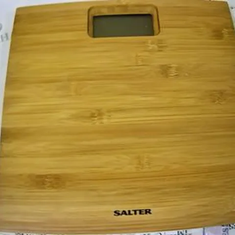 4 UNBOXED SALTER BAMBOO PERSONAL SCALE 