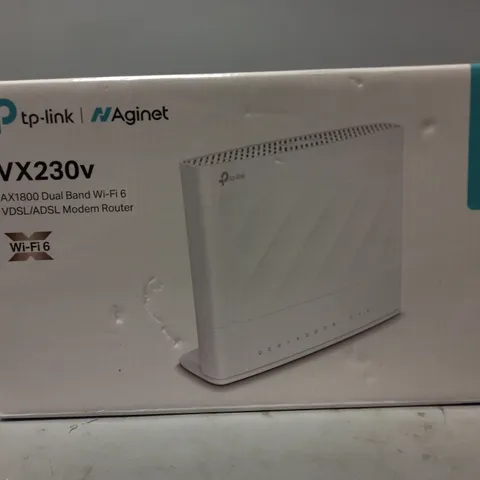 BOXED TP-LINK XV230V AX1800 DUAL BAND WI-FI 6 MODEM ROUTER