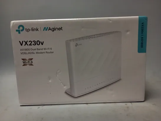 BOXED TP-LINK XV230V AX1800 DUAL BAND WI-FI 6 MODEM ROUTER