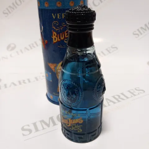 BOXED VERSACE BLUE JEANS EAU DE TOILETTE SPRAY 75ML