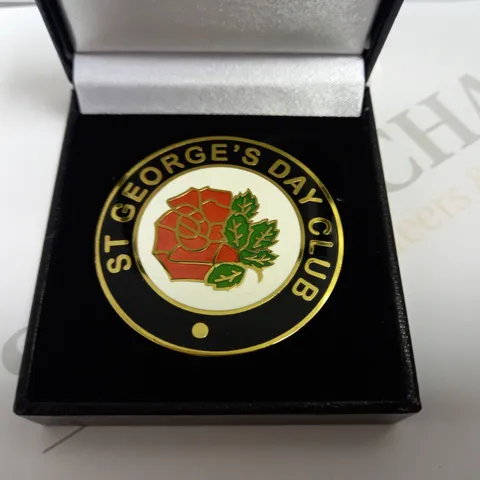 ST GEORGES DAY 50 YEARS COMMEMORATIVE COIN