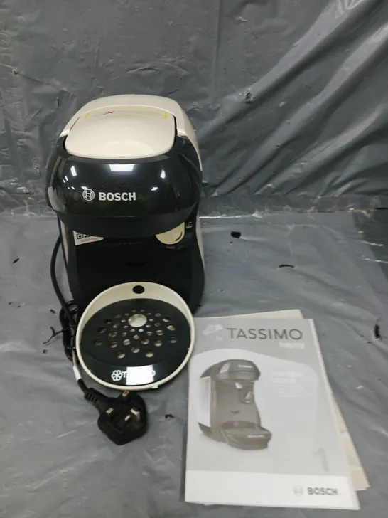 BOXED BOSCH TASSIMO HAPPY POD COFFEE MACHINE - TAS1007GB RRP £106