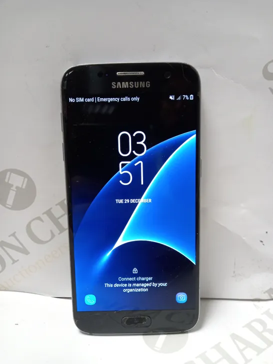 SAMSUNG GALAXY S7 MOBILE PHONE IN BLACK