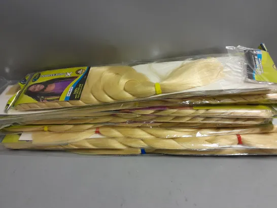 LOT OF APPROX 13 OLIVIA COLLECTION LONG BLONDE WIGS