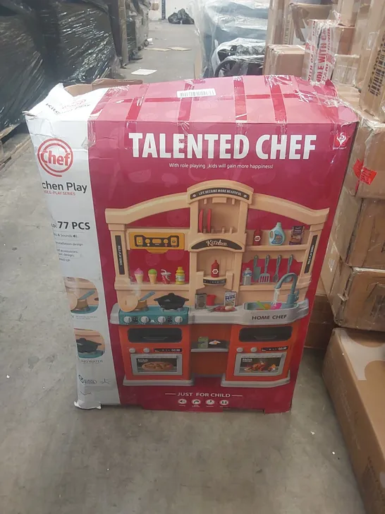 BOXED TALENTED CHEF CHILDREN'S PLAYSET 