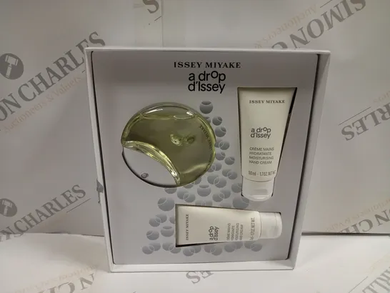 BOXED ISSEY MIYAKE A DROP D'ISSEY EAU DE PARFUM SET