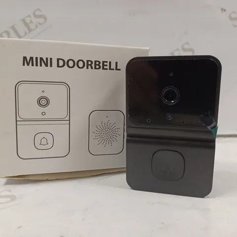 BOXED BLACK MINI DOORBELL 