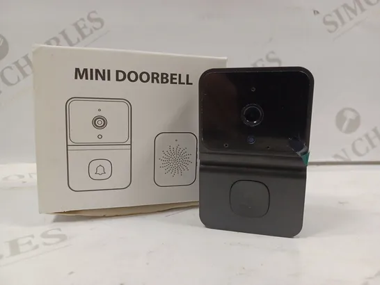 BOXED BLACK MINI DOORBELL 