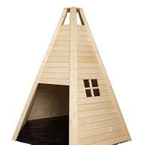 BOXED GRADE 1 DELUXE WOODEN TEEPEE