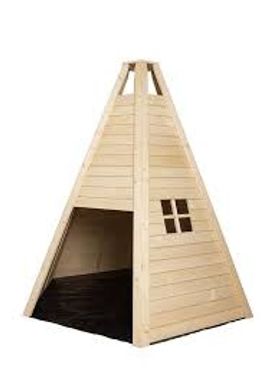 BOXED GRADE 1 DELUXE WOODEN TEEPEE RRP £319.99
