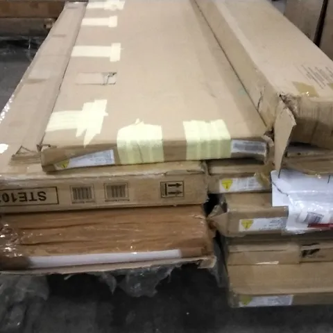 PALLET OF ASSORTED FLATPACK BOXED FURNITURE PARTS