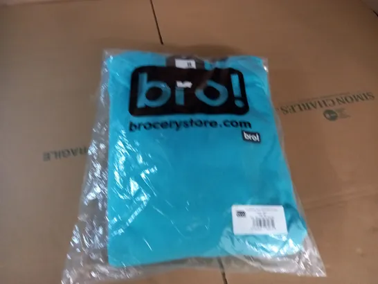 BAGGED BRO CHILL HOODIE IN TEAL - XXL