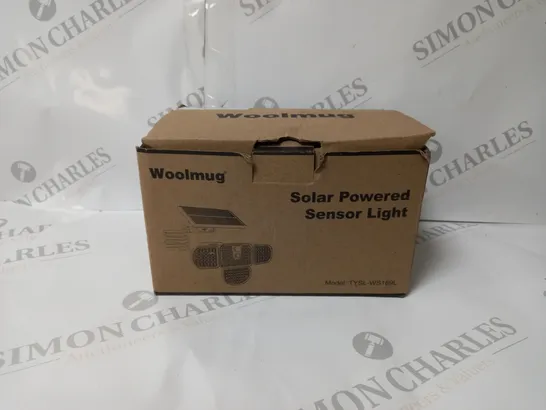 BOXED WOOLMUG SOLAR POWERED SENSOR LIGHT 