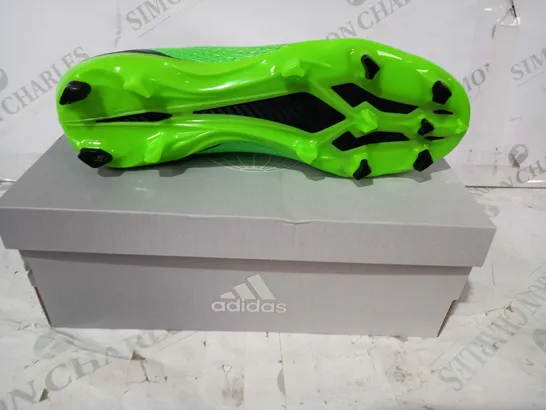 BOXED PAIR OF ADIDAS X SPEEDPORTAL.2 FG FOOTBALL BOOTS IN GREEN UK SIZE 6.5