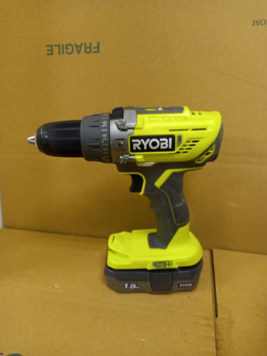 RYOBI R18PD3-215GZ 18 V ONE+ CORDLESS COMBI DRILL