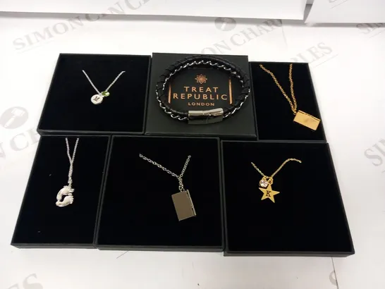 APPROXIMATELY 6 ASSORTED TREAT REPUBLIC LONDON ITEMS OF JEWELLERY RRP £180