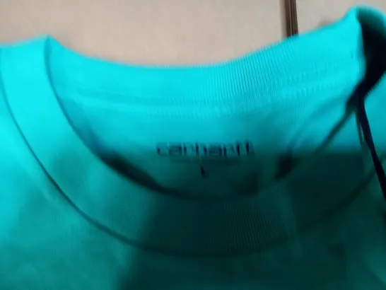 CARHARTT TEAL LONG SLEEVED TOP - SIZE L