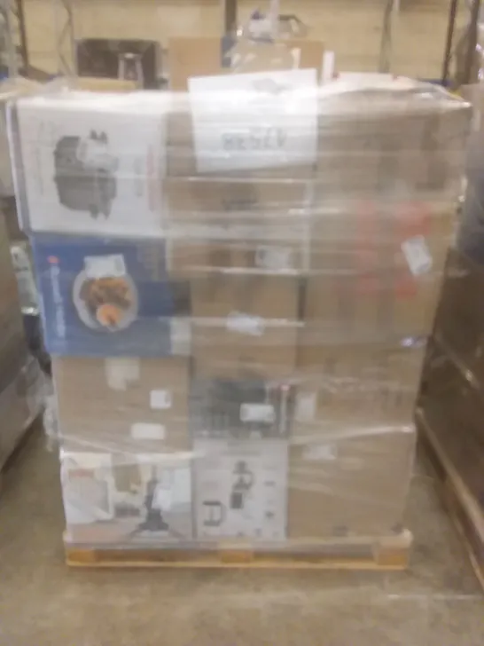 PALLET OF APPROXIMATELY 48 ASSORTED UNTESTED RAW RETURN HOMEWARE AND ELECTRICAL PRODUCTS TO INCLUDE;