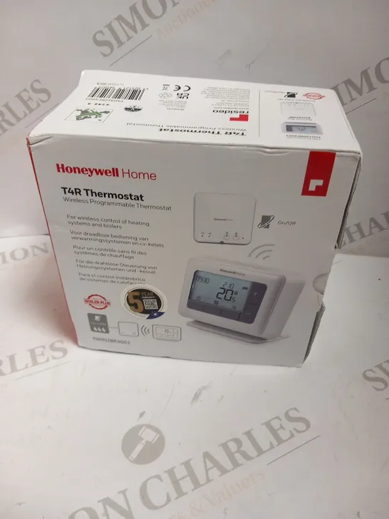 BOXED HONEYWELL HOME T4R THERMOSTAT 