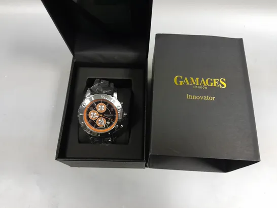 GAMAGES LONDON BOXED INNOVATOR STEEL BLACK 