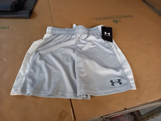 PAIR OF UNDER ARMOUR CHILDRENS SHORTS SIZE 4-5 YEARS 