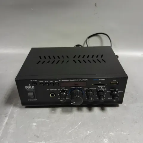 BOXED PYLE PTA22BT WIRELESS BT MINI BLUE SERIES AUDIO AMPLIFIER 