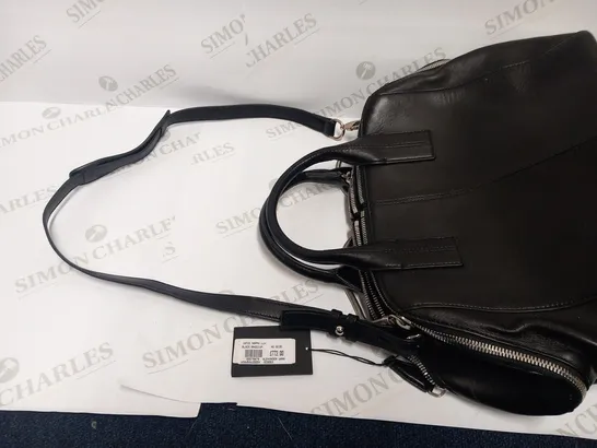 ALEXANDER WANG JAMIE NAPPA BLACK/RHODIUM BAG