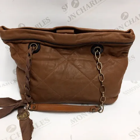 LANVIN PARIS BROWN HANDBAG