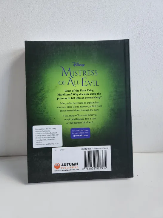 25 COPIES OF DISNEY'S MISTRESS OF ALL EVIL - SPECIAL EDITION