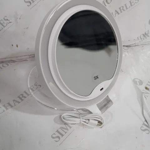 BOXED SIMPLY BEAUTY DOUBLE SIDED FLEX STAND LED VANITY MIRROR