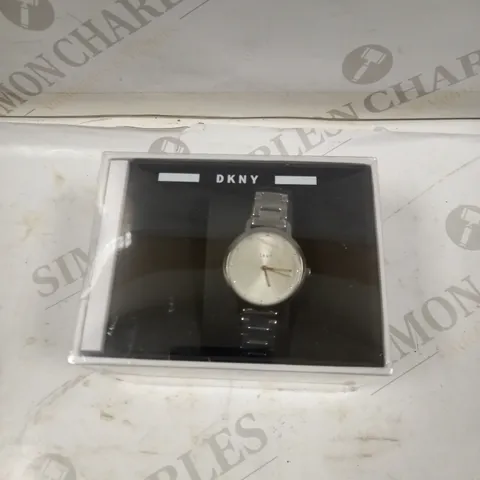 SEALED DKNY STAINLESS STEEL BRACELET WATCH