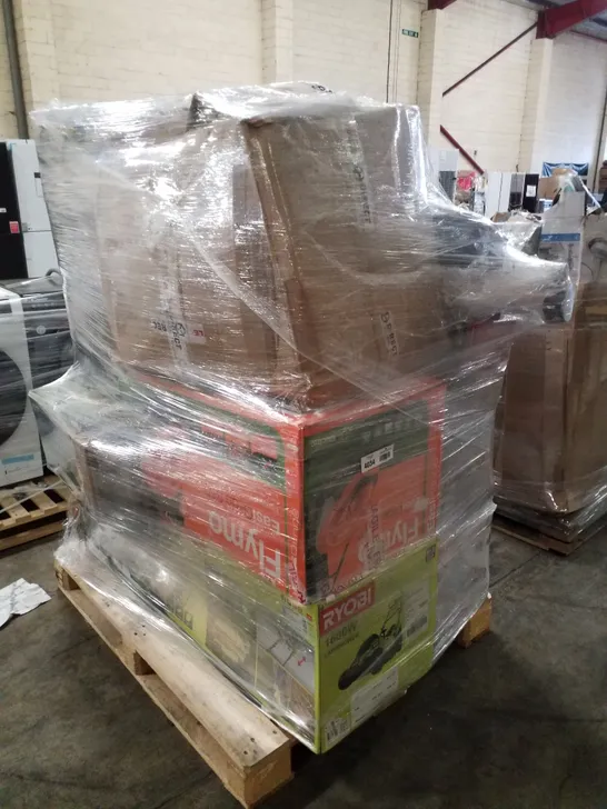 PALLET OF APPROXIMATELY ASSORTED HOUSEHOLD & ELECTRICITY PRODUCTS INCLUDING 