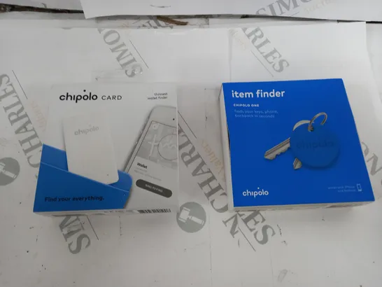 CHIPOLO CARD AND ITEM FINDER 