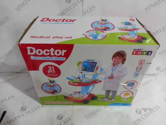 BOXED DEAO TOYS DOCTOR MEDICAL SET