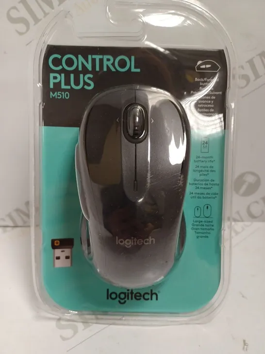 LOGITECH CONTROL PLUS M510 WIRELESS MOUSE