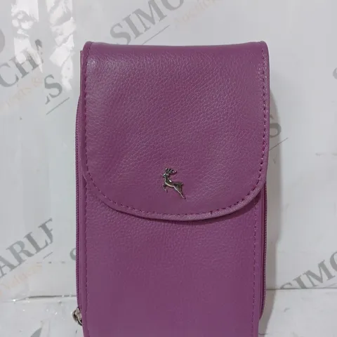 ASHWOOD PHONE CROSSBODY BAG IN VIOLET