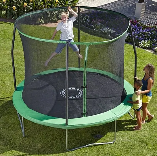 BOXED SPORTSPOWER 10FT TRAMPOLINE 